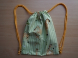 Kleinkind Turnbeutel/Rucksack "Giraffe"