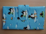 Windeltasche "Pinguin auf Eisscholle"  geschlossen