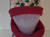 Mädchen Beanie Mütze und Loop "Einhorn pink"