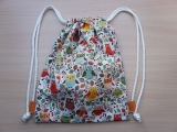 Kleinkind Turnbeutel/Rucksack "kleine Eulen"