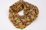 Loopschal "Blümchen" Seide