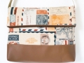 Messenger Bag "Air Mail" hellbraun