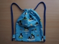 Kleinkind Turnbeutel/Rucksack "Pinguin auf Eisscholle"