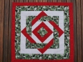 Weihnachtliches geflochtenes Quadrat 60 x 60 cm