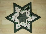 Weihnachtliches Sterndeckchen