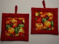 Topflappen "Paprika rot"