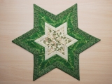 Weihnachtliches Sterndeckchen